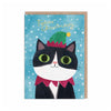 Christmas Card | Pack of 9 | Cat In Hats | Ohh Deer