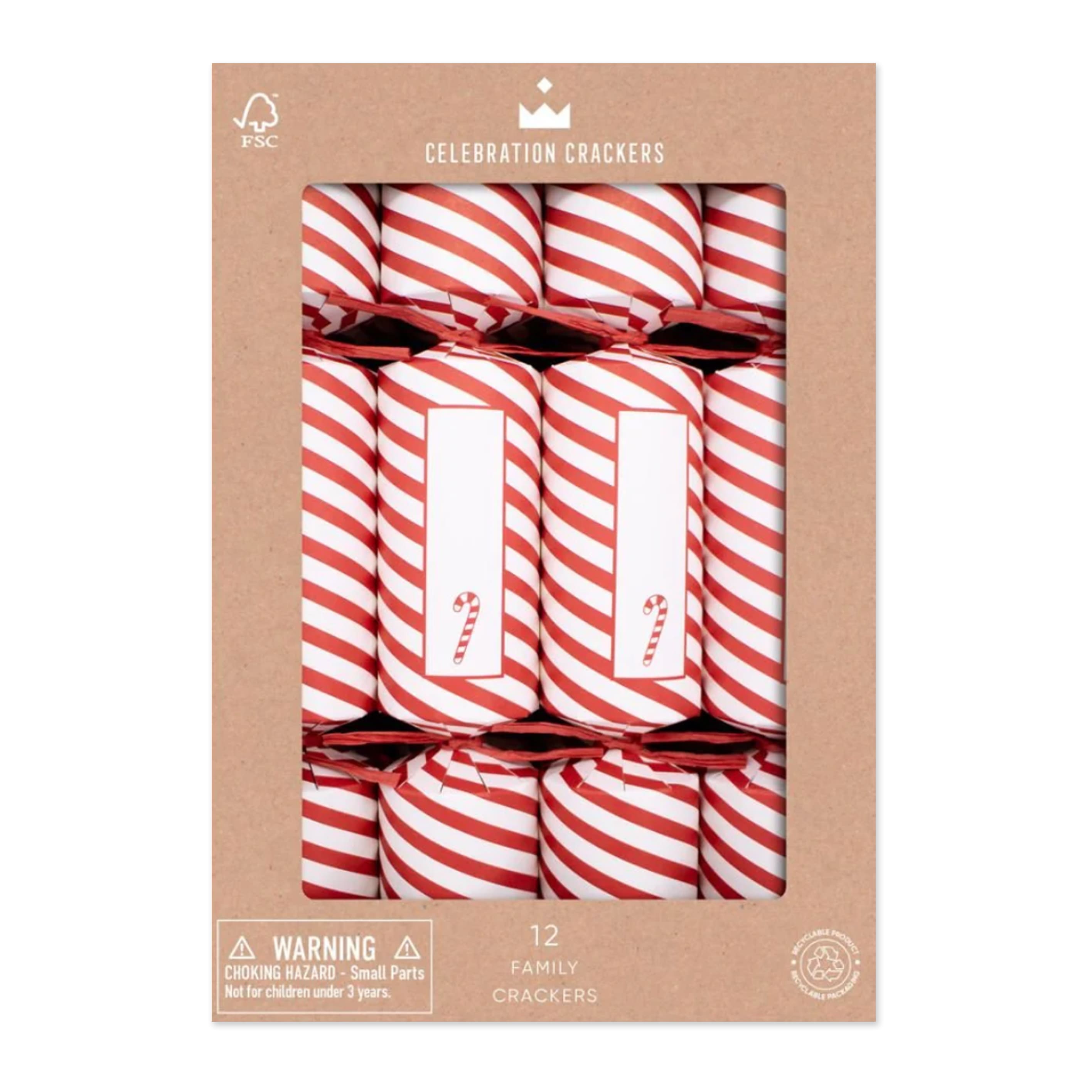 Christmas Crackers | Candy Cane | Celebrations Crackers