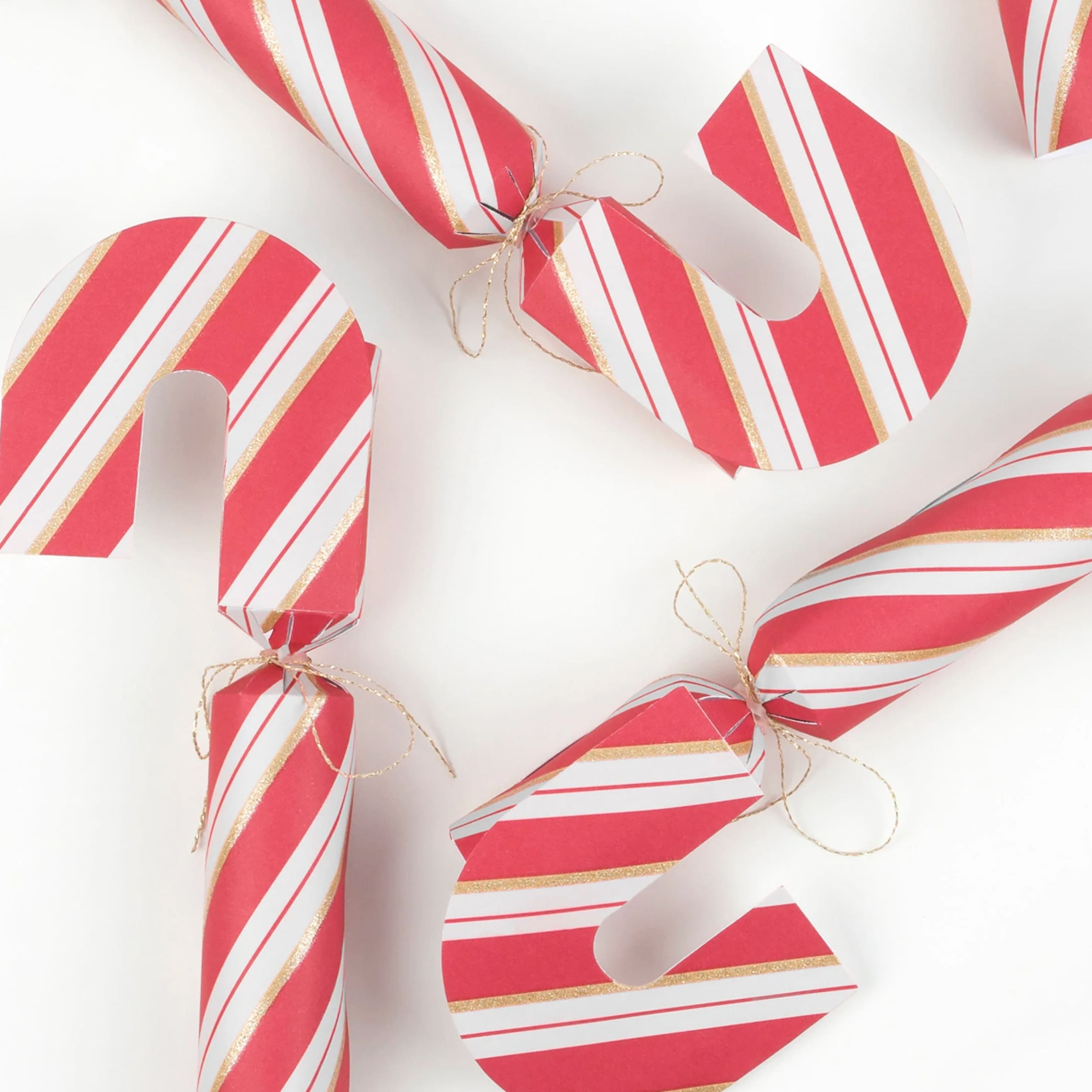 Christmas Crackers | Candy Cane Shape | Meri Meri