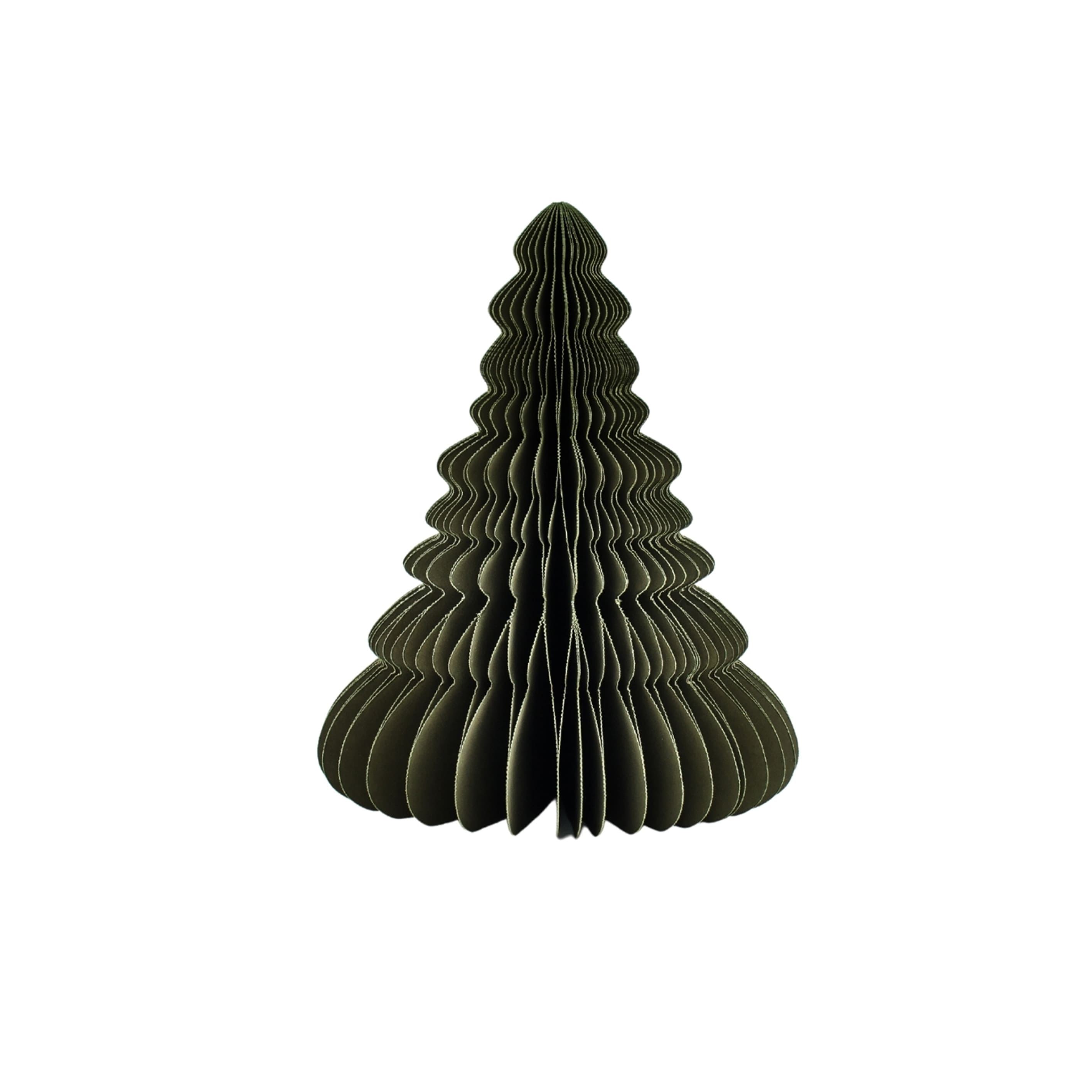 Christmas Decoration | Standing Tree Ornament | 20cm | Olive Green | Nordic Room