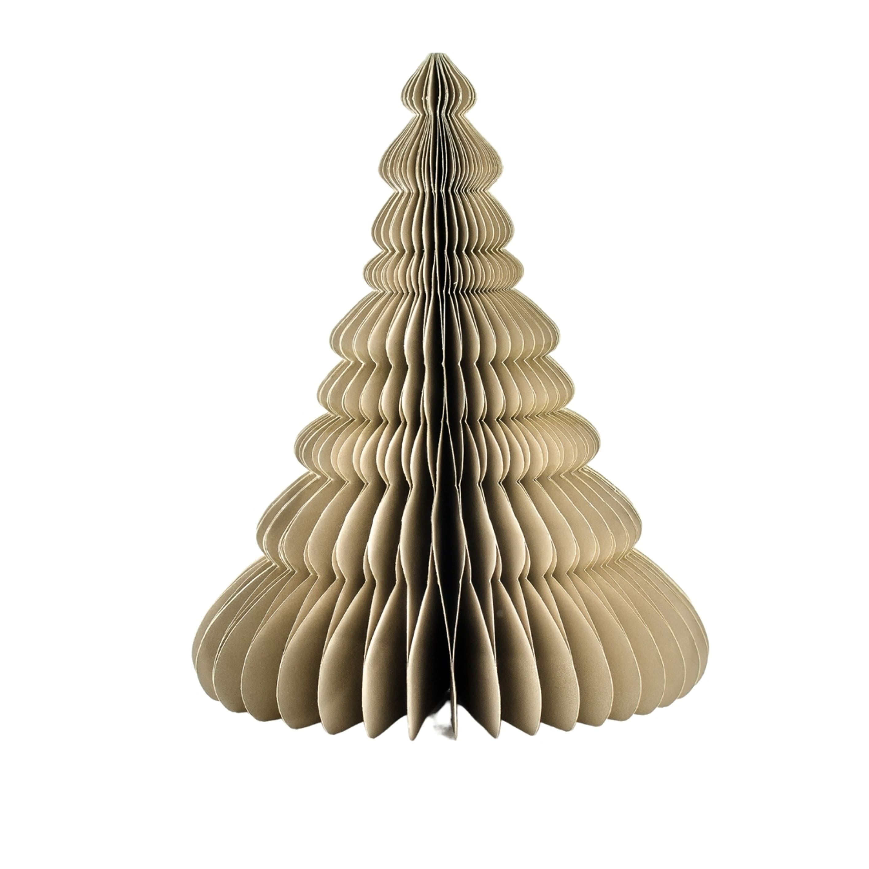 Christmas Decoration | Standing Tree Ornament | 24cm | Linen | Nordic Room