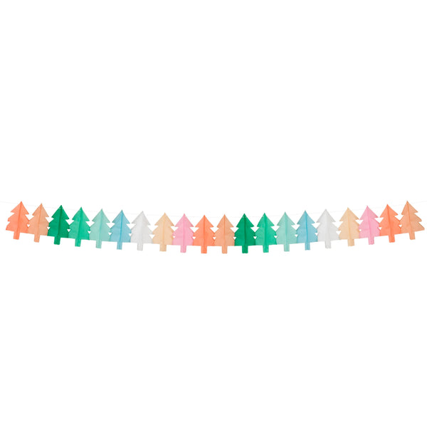 Christmas Decoration | Garland | Tissue Paper Christmas Tree | Meri Meri