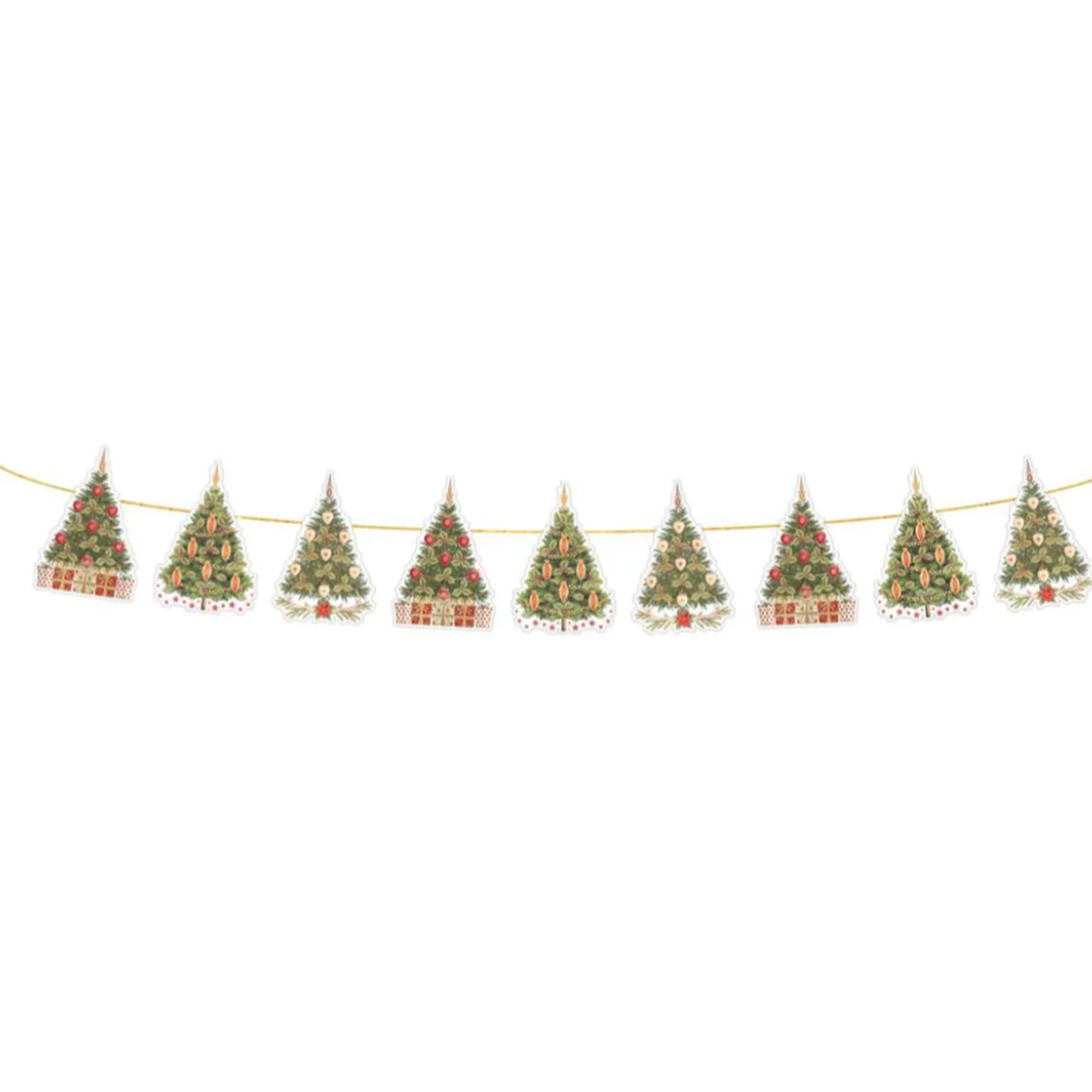 Christmas Decoration | Garland | Christmas Trees | Quire Publishing