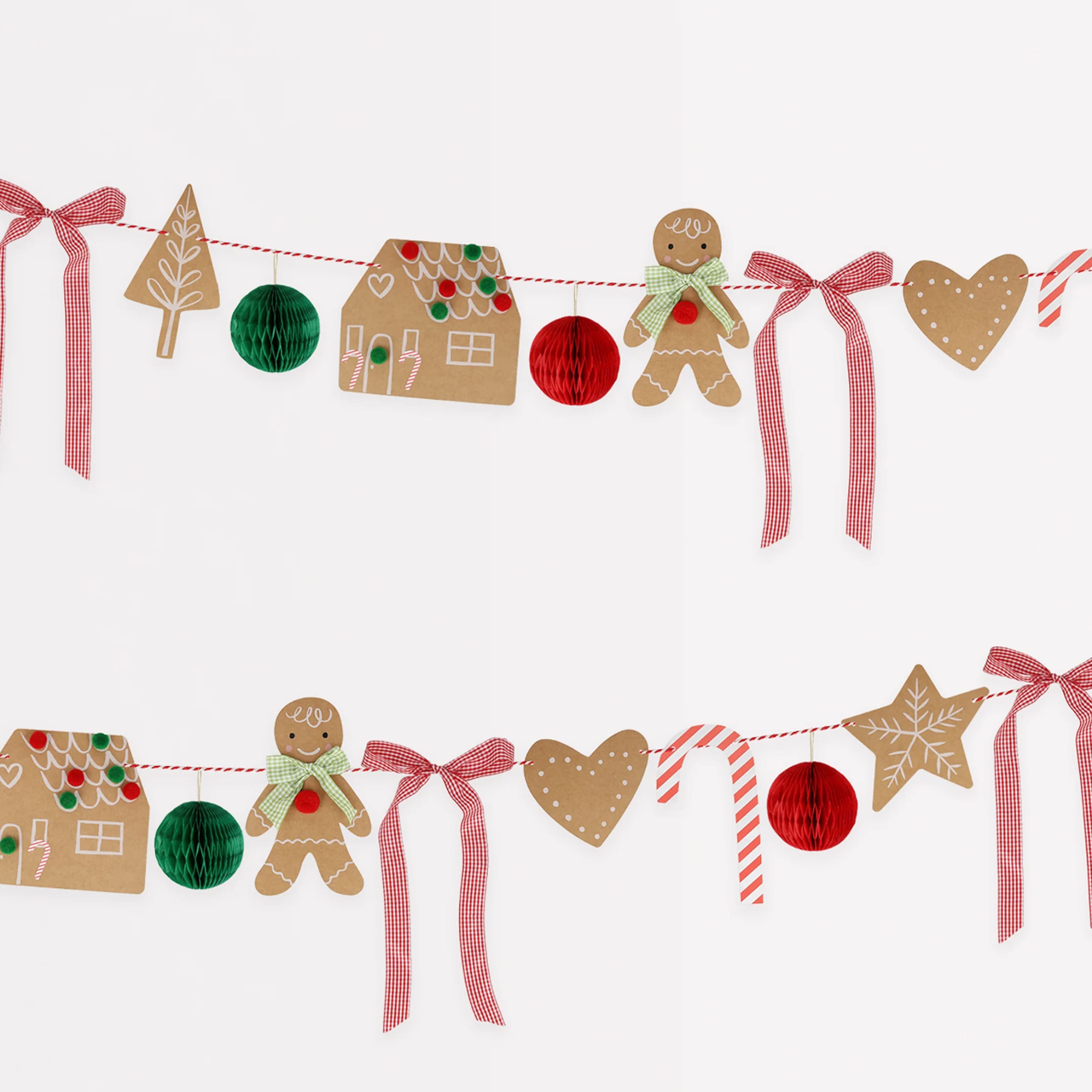 Christmas Decoration | Garland | Gingerbread | Meri Meri