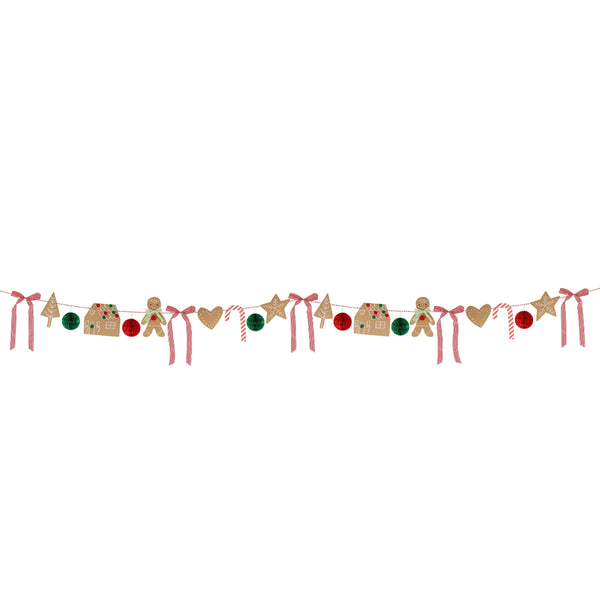 Christmas Decoration | Garland | Gingerbread | Meri Meri