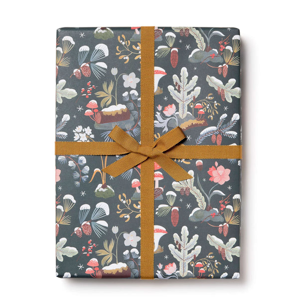 Christmas Wrapping Paper | Moss | Red Cap Cards