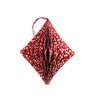 Handmade Nepalese Honeycomb Christmas Decoration | Diamond | 8 DESIGN OPTIONS AVAILABLE