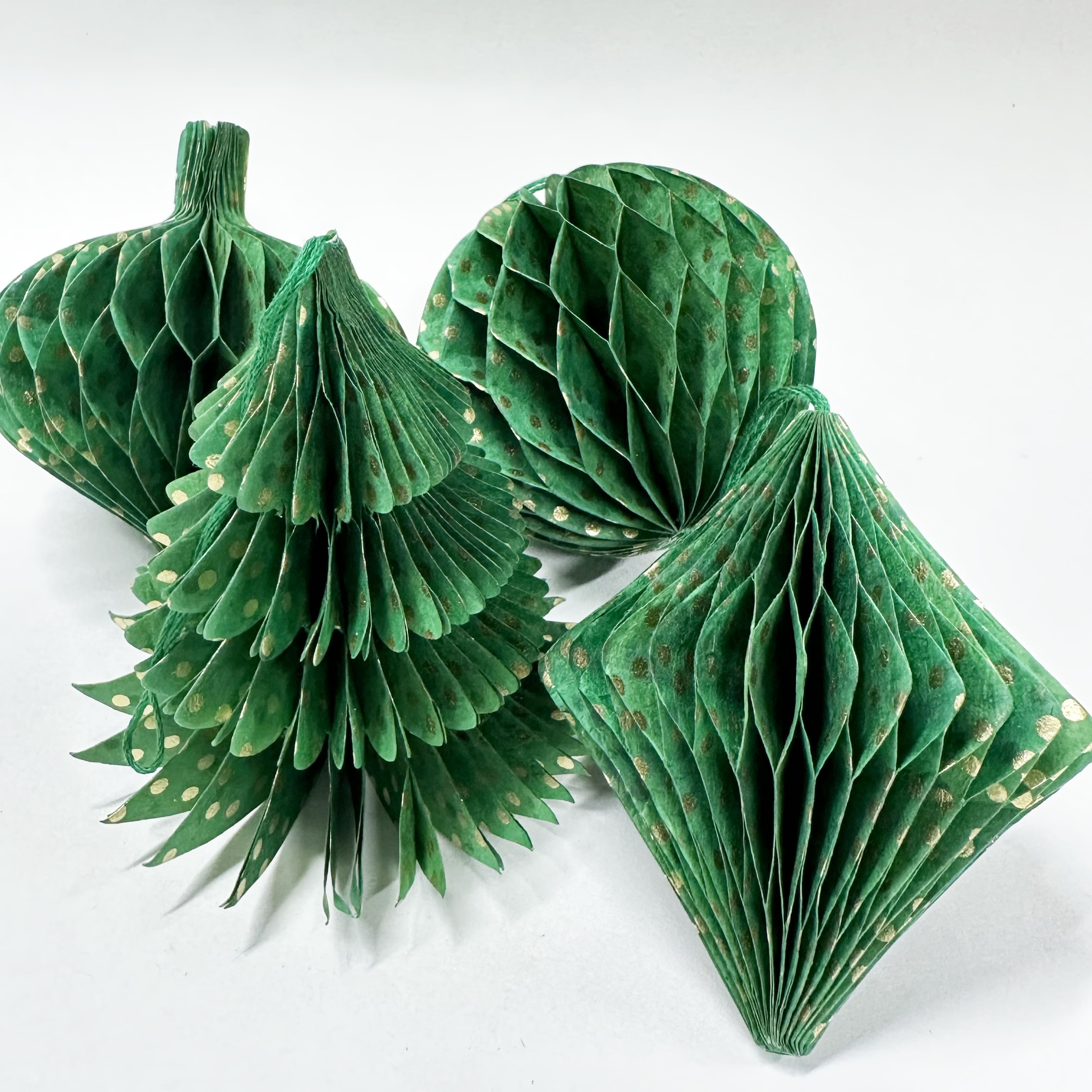 Handmade Nepalese Honeycomb Christmas Decoration | Bauble | 6 DESIGN OPTIONS AVAILABLE