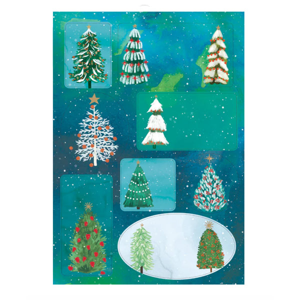 Christmas Decorative Stickers | Wild Winter Forest | Roger la Borde