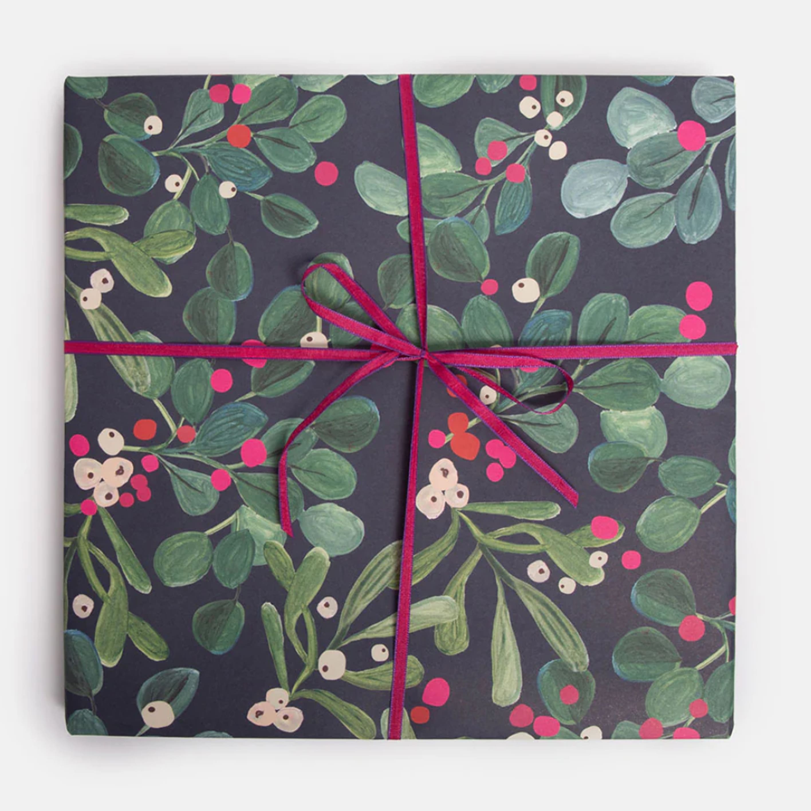 Christmas Wrapping Paper | Mistletoe & Eucalyptus | Caroline Gardner