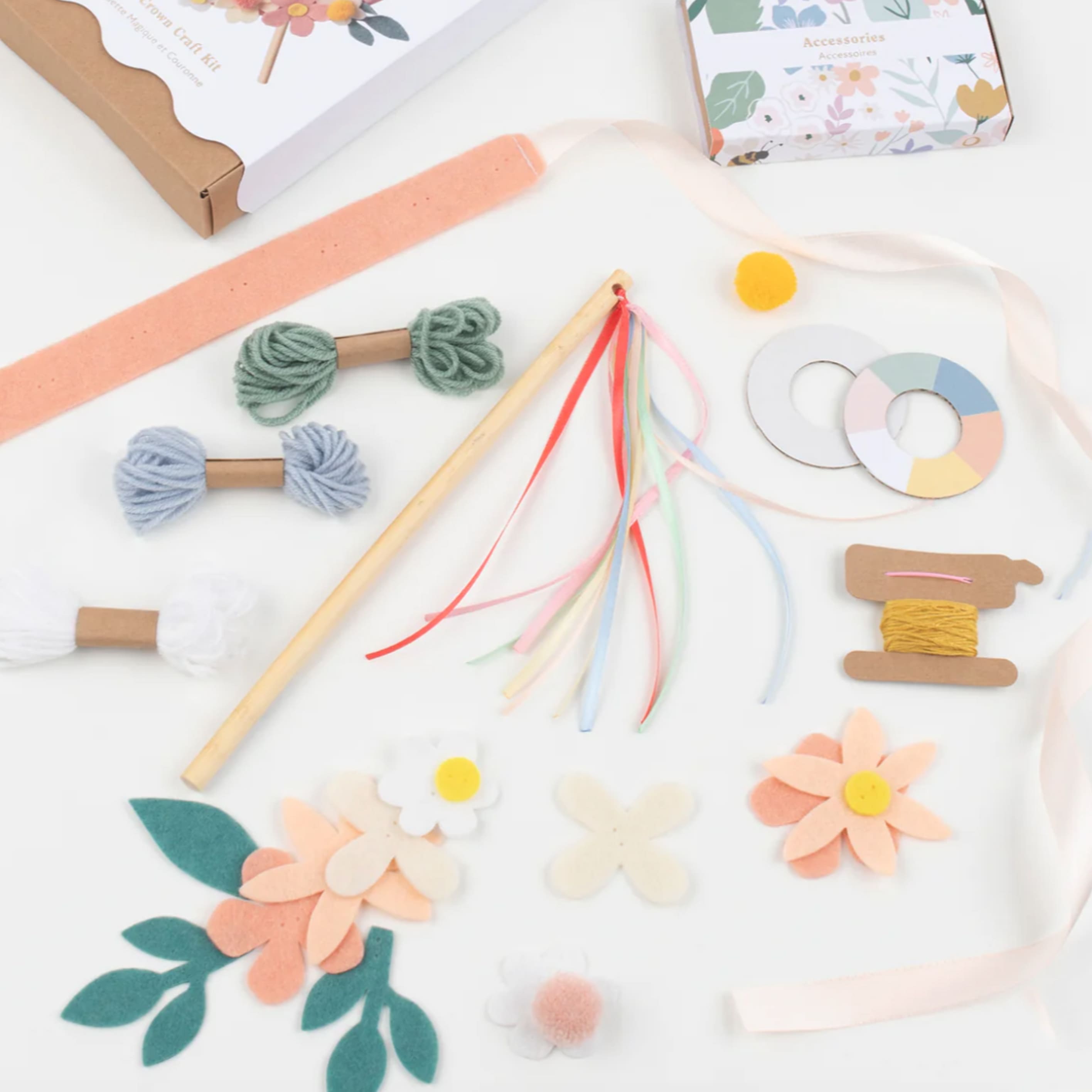 Art & Craft Kit | Flower Crown Craft Kit | Meri Meri