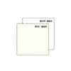 Deckled Flat Card Set | Medioevalis Social Stationery | 406S | 12 x 12cm | Rossi 1931 | 2 COLOUR OPTIONS AVAILABLE