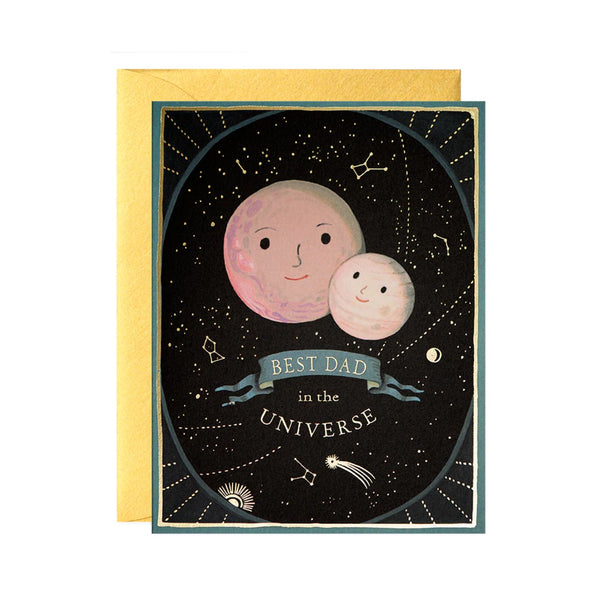 Father's Day Card | Best Dad In the Universe | Joojoo Paper