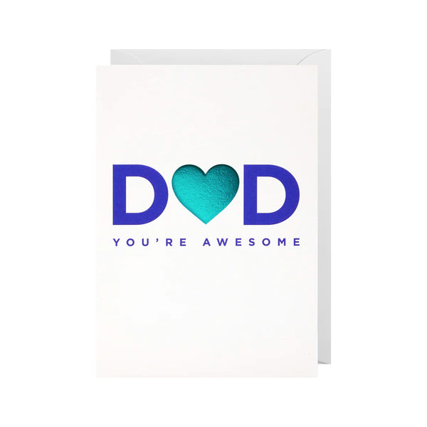 Father's Day Card | Dad You're Awesome | Lagom Design