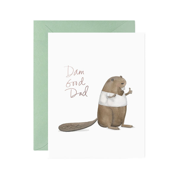 Father's Day Card | Dam Good Dad | E. Frances Paper