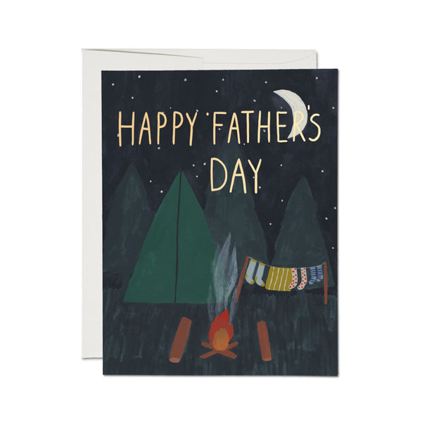 Father's Day Card | Camping Dad | Red Cap Cards