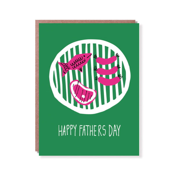 Father's Day Card | Father's Day BBQ | Badger and Burke