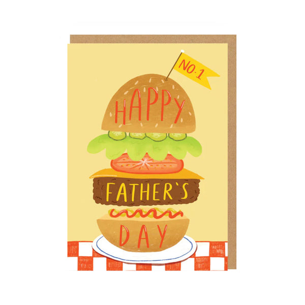 Father's Day Card | Father's Day Burger | Ohh Deer