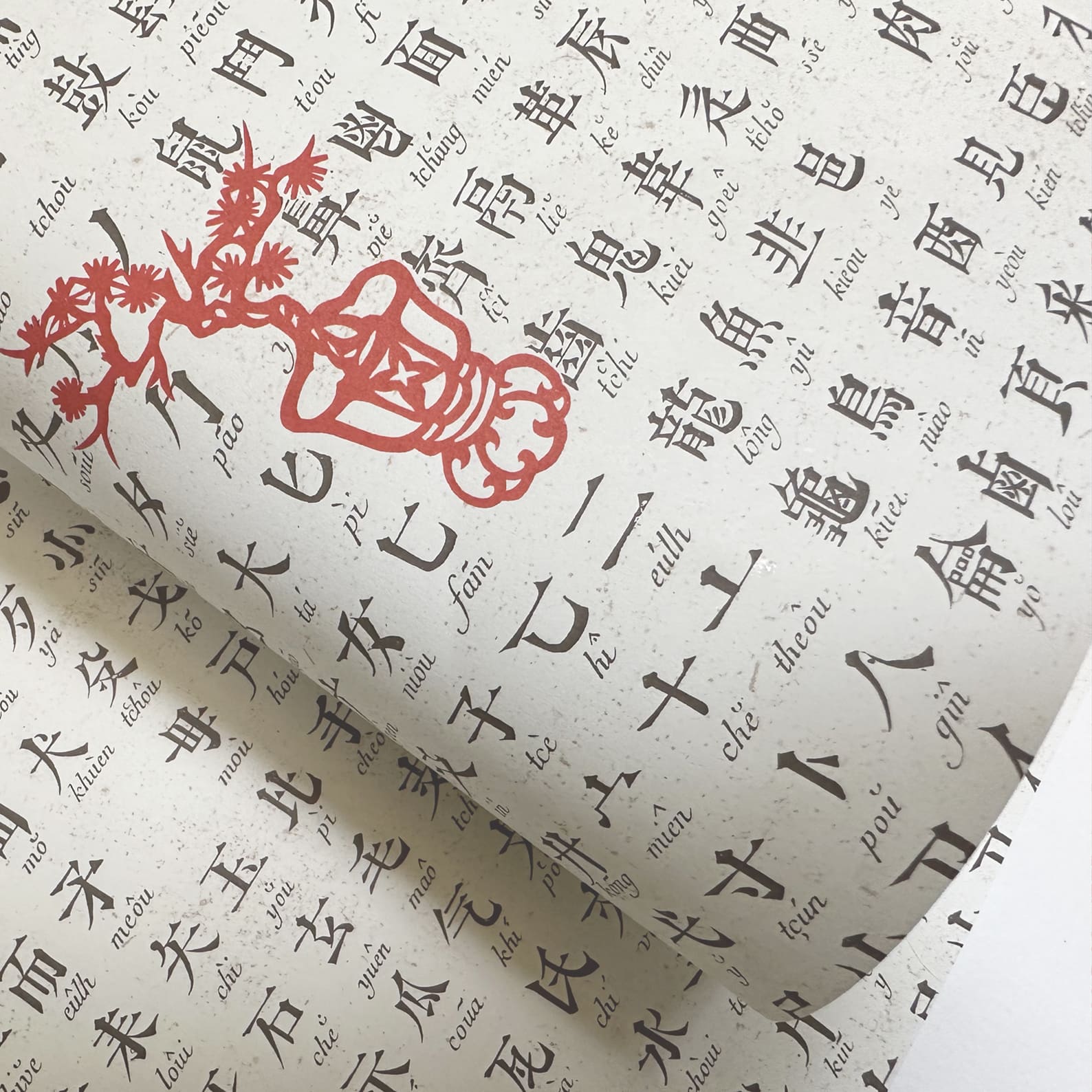 Italian Paper | Chinese Alphabet | Rossi 1931