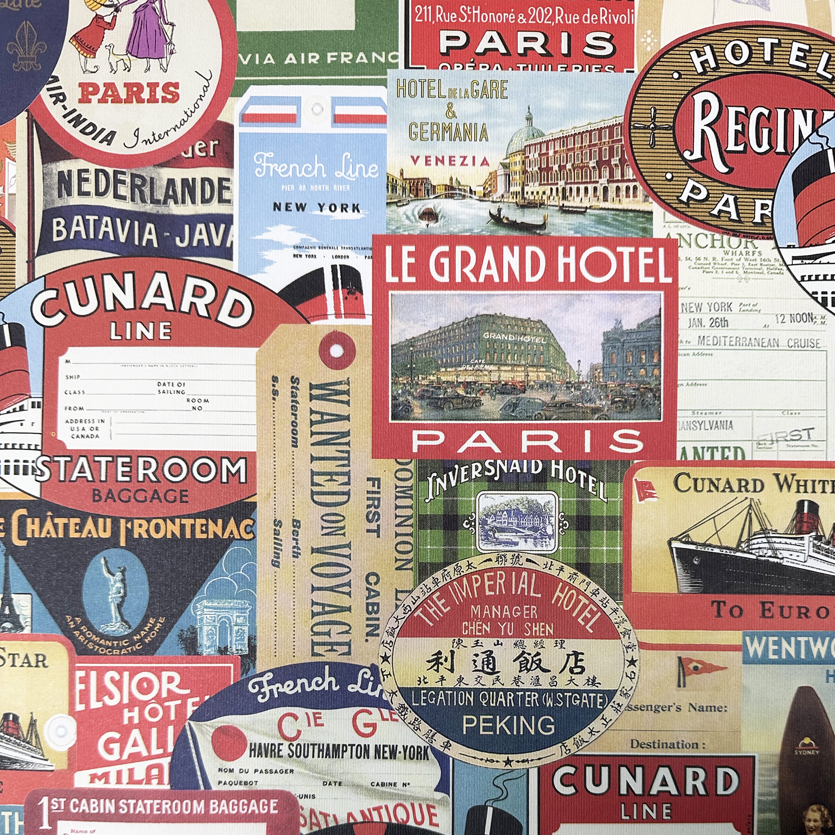 Italian Paper | Suitcase Labels