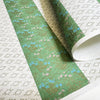 Japanese Paper | Chiyogami | Flowers with Geometric Pattern | Ch463 | 2 COLOUR OPTIONS AVAILABLE