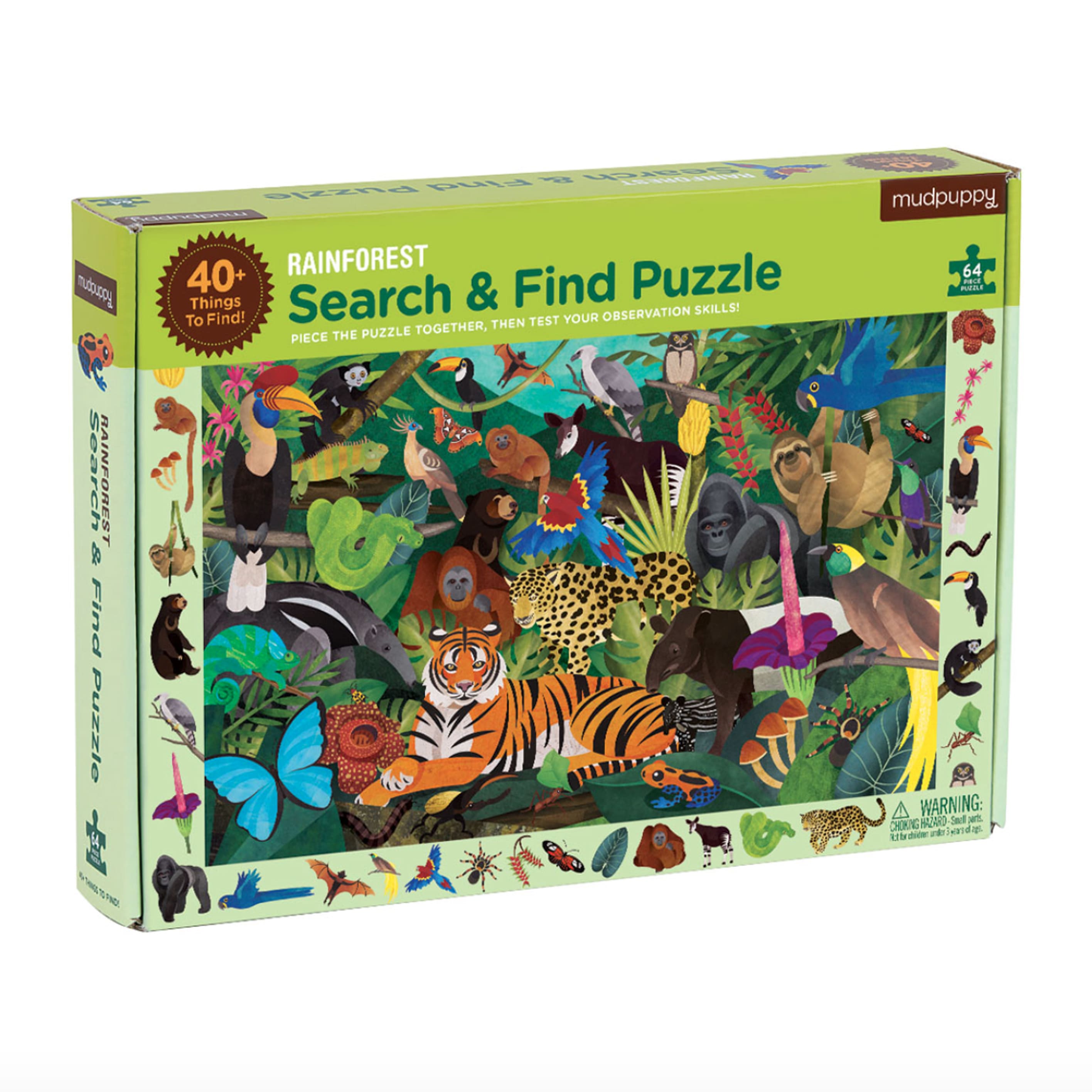 Jigsaw Puzzle | Search and Find | Bugs and Butterflies | Mudpuppy