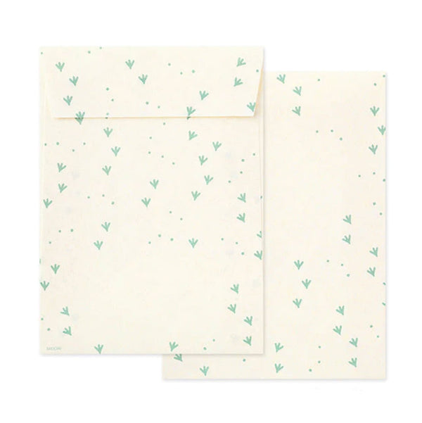 Die Cut Letter Writing Set | Penguin | Midori