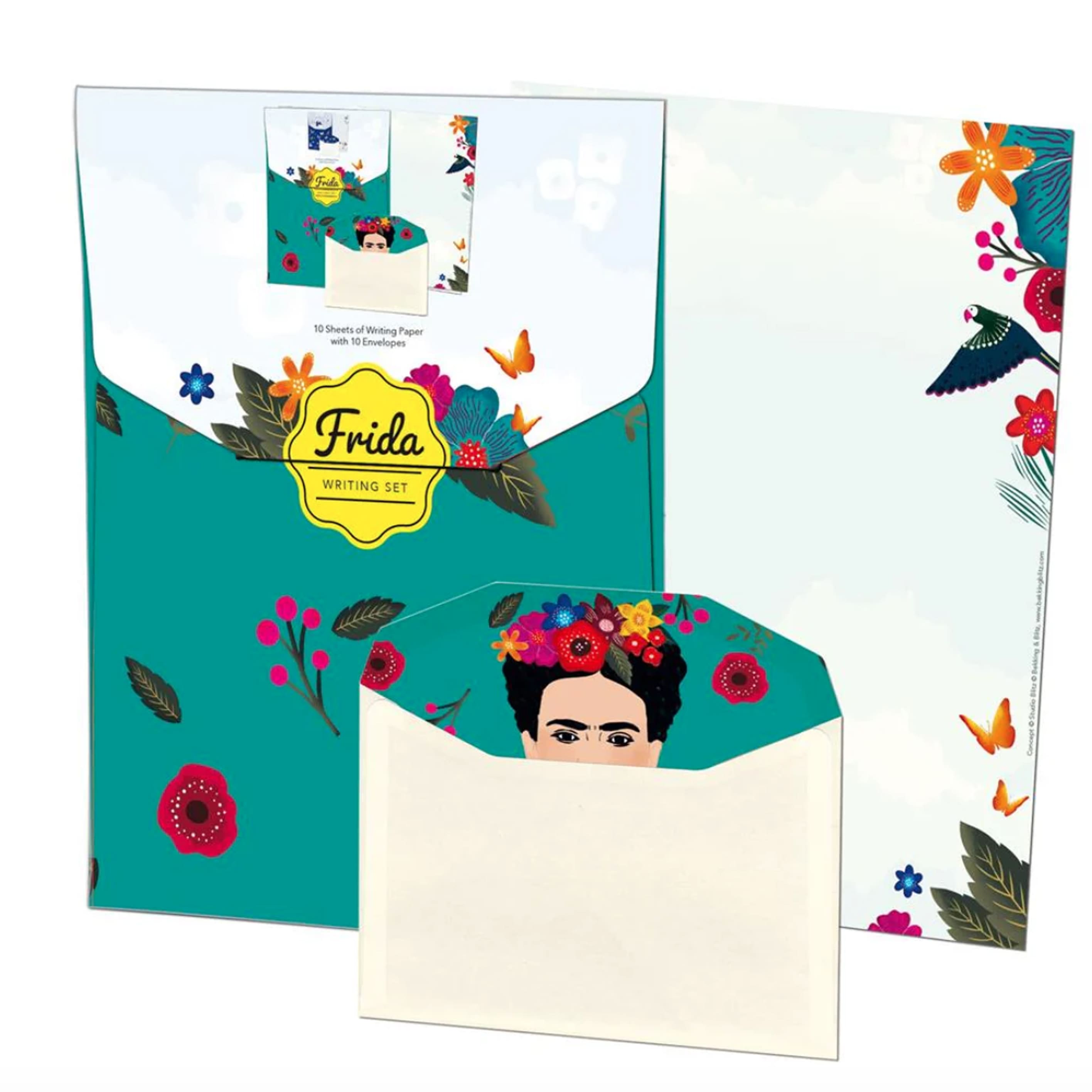 Letter Writing Set | Frida Kahlo | Bekking & Blitz