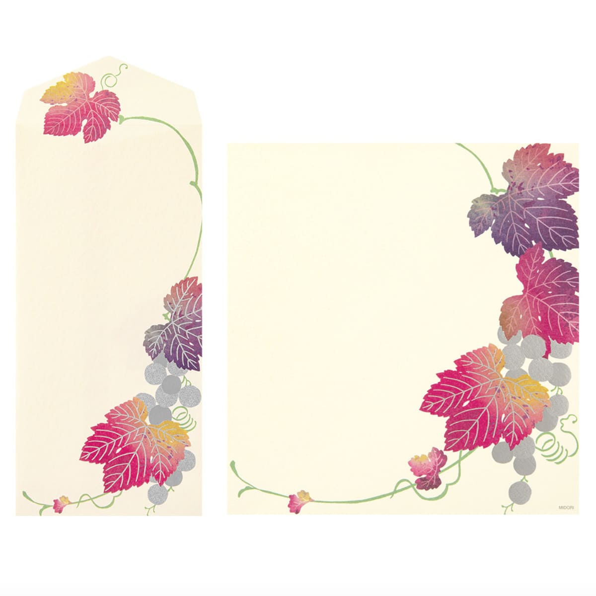 Kami Letter Writing Set | Grape | Midori