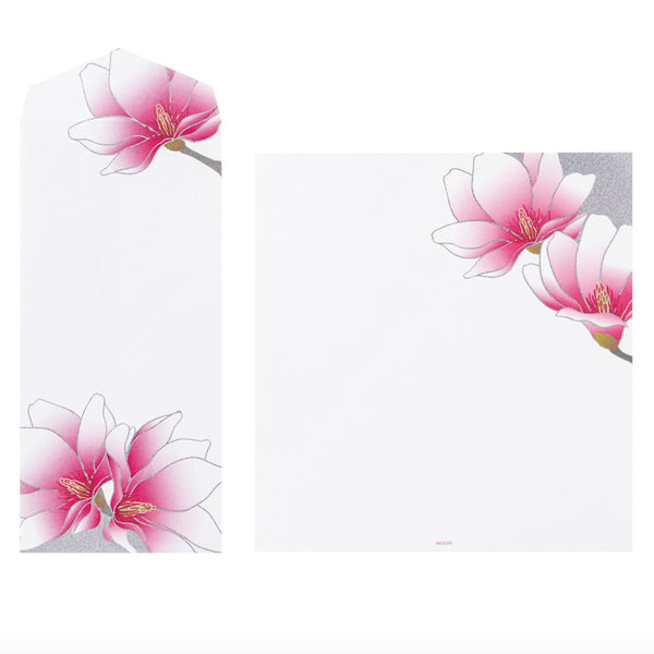 Kami Letter Writing Set | Winter Magnolia | Midori