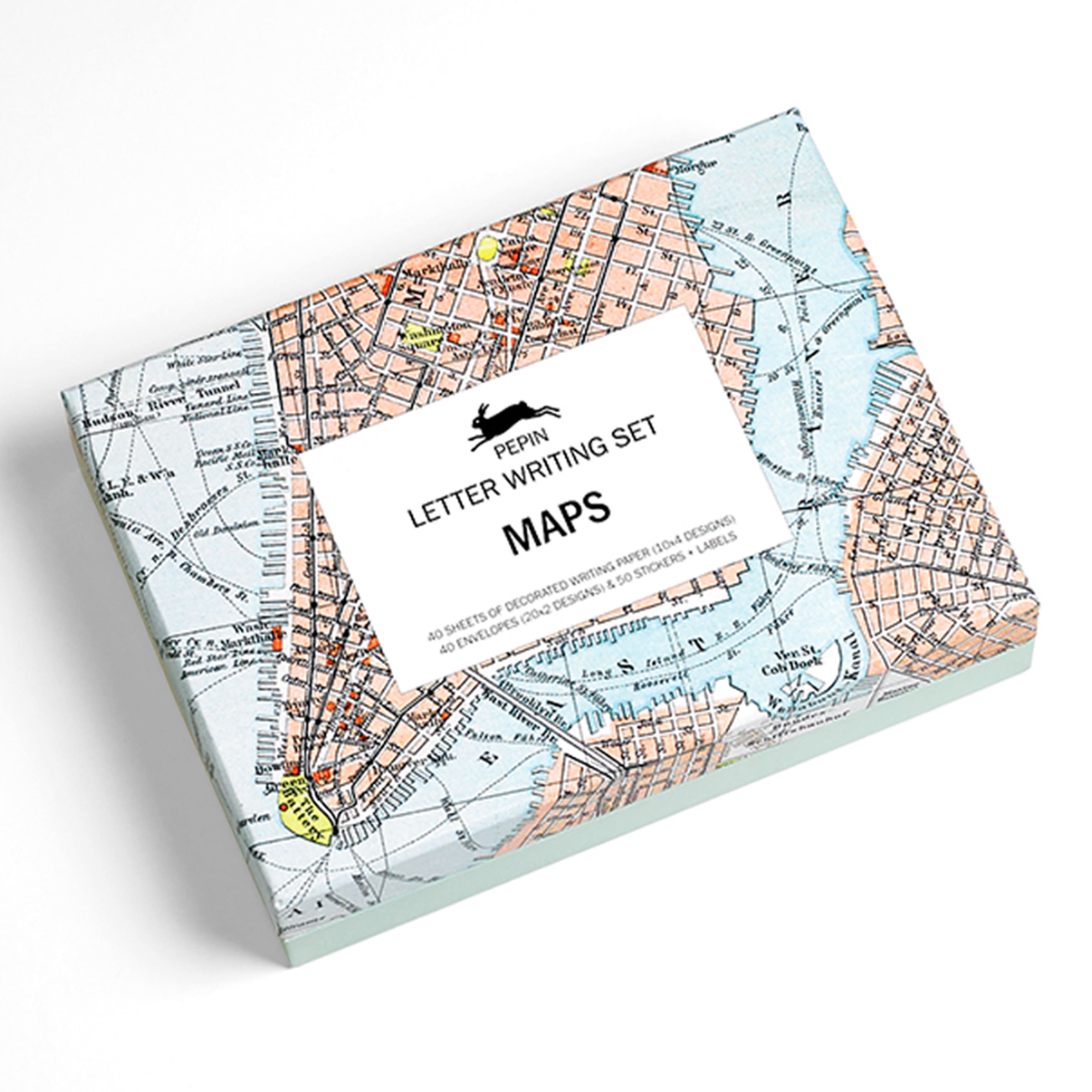 Letter Writing Set | Maps | Pepin Press