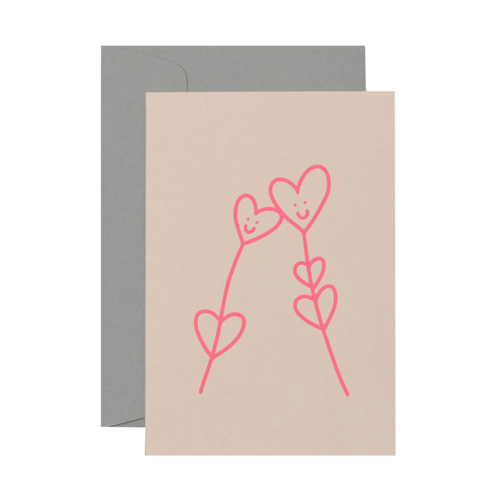 Love & Friendship Card | Heart Flowers | Me & Amber