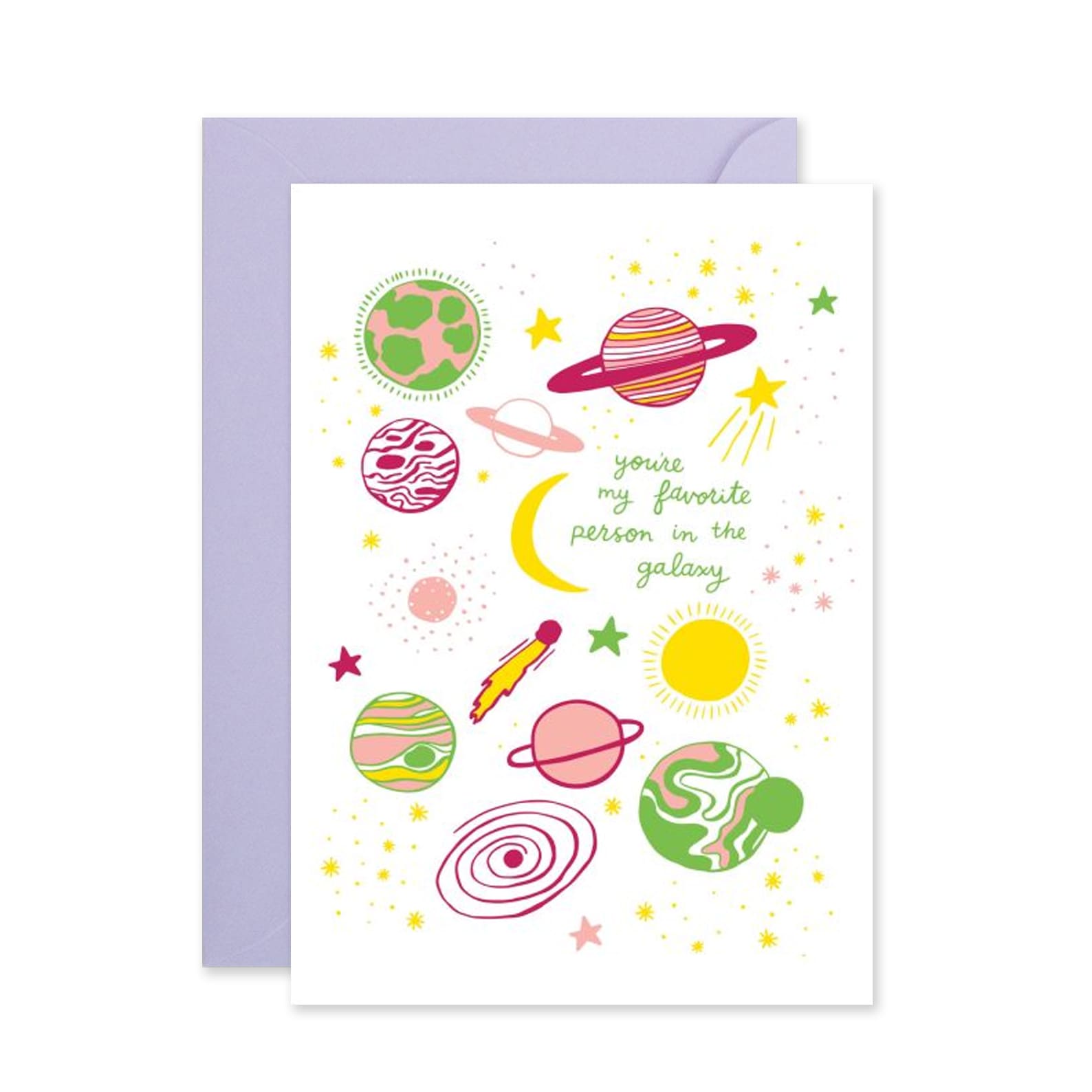 Love & Friendship Card | Favourite Galaxy | The Good Twin