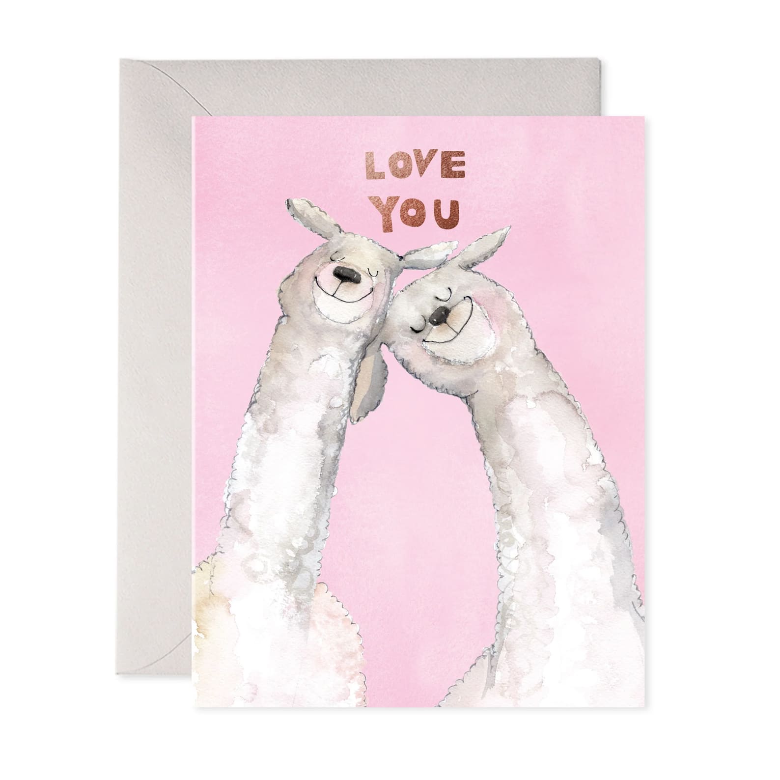 Love & Friendship Card | Llama Love | E. Frances Paper