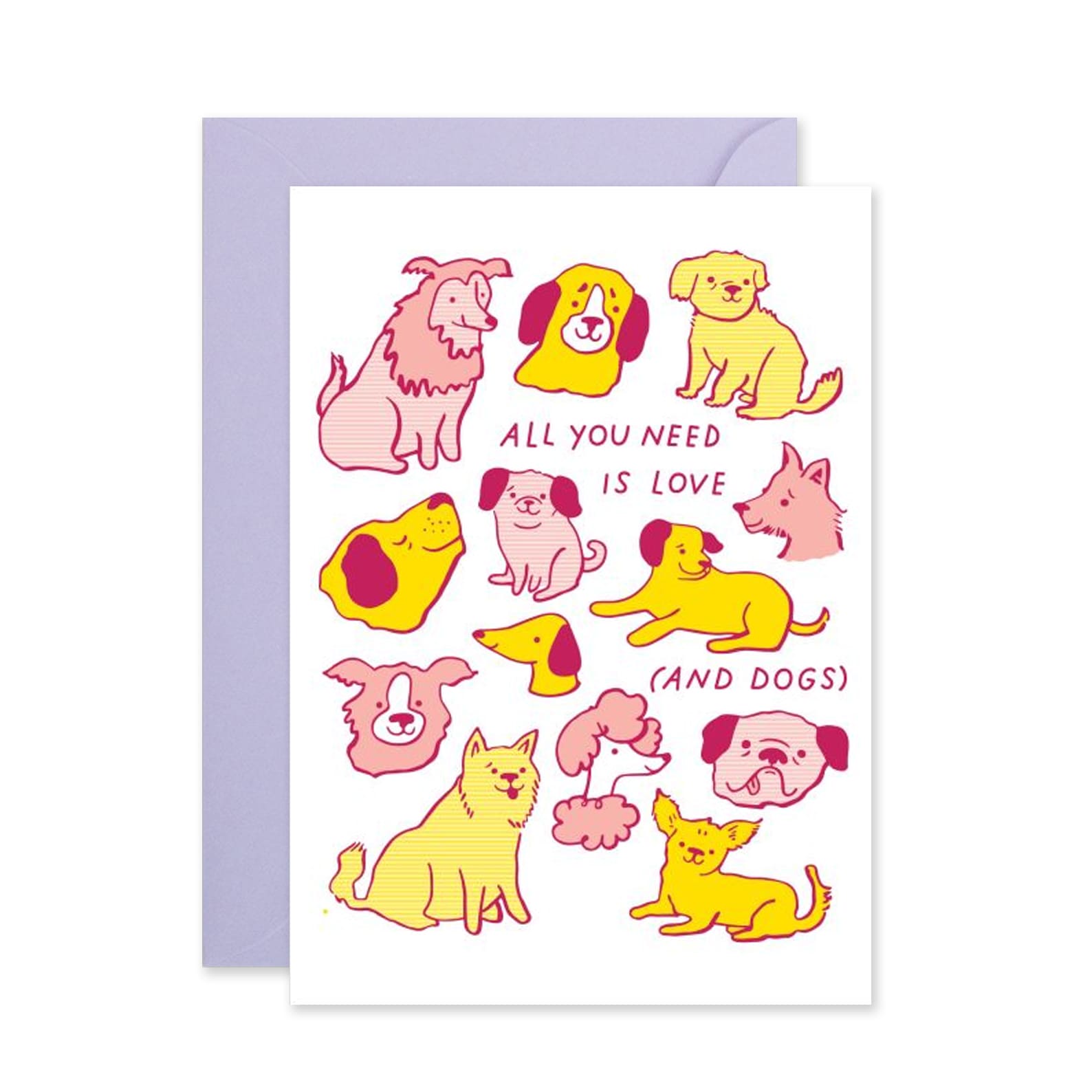 Love & Friendship Card | Love and Dogs | The Good Twin