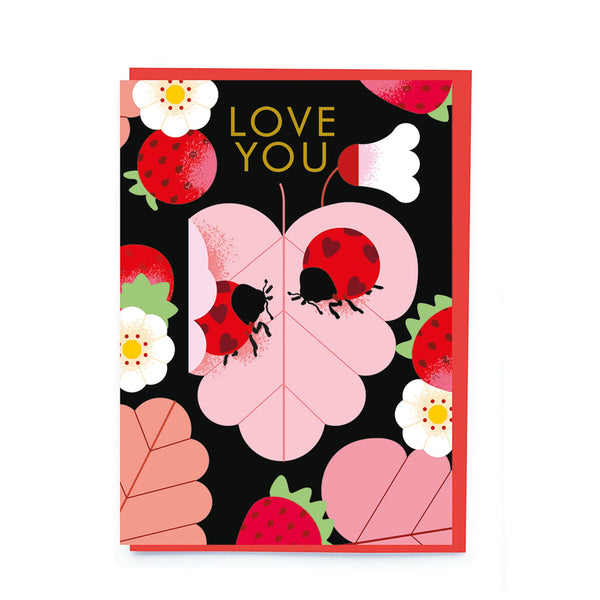 Love & Friendship Card | Love You Ladybugs | Noi Publishing