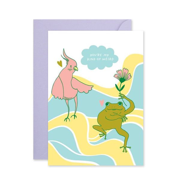 Love & Friendship Card | My Kind Of Weird | The Good Twin