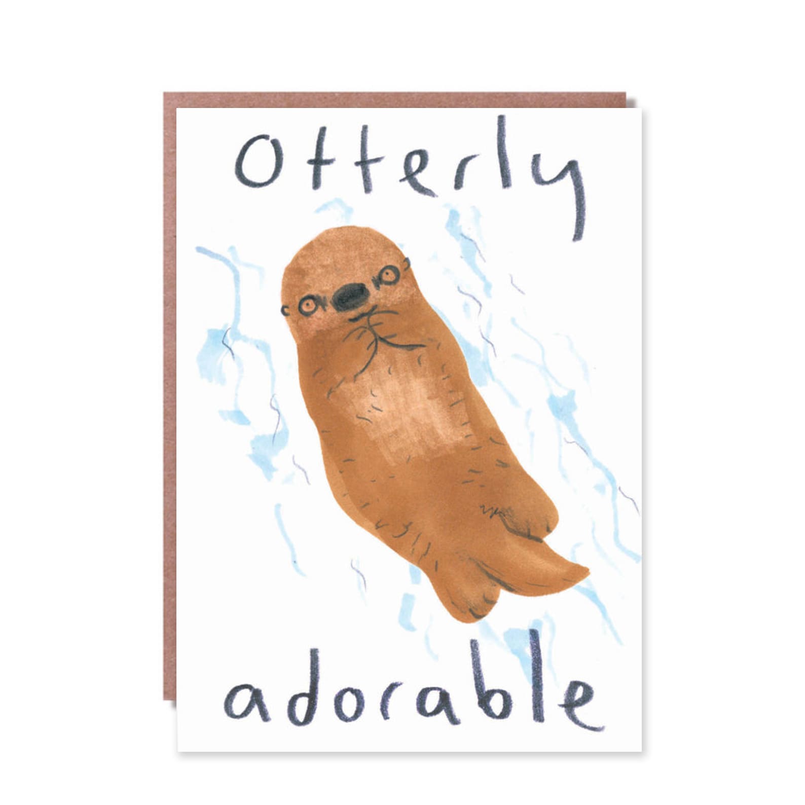 Love & Friendship Card | Otterly Adorable | Jo Clark Design