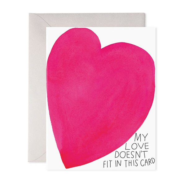 Love & Friendship Card | Squeezed Heart | E. Frances Paper