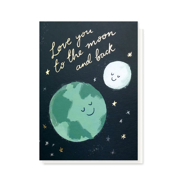 Love & Friendship Card | Love You To The Moon & Back | Stormy Knight