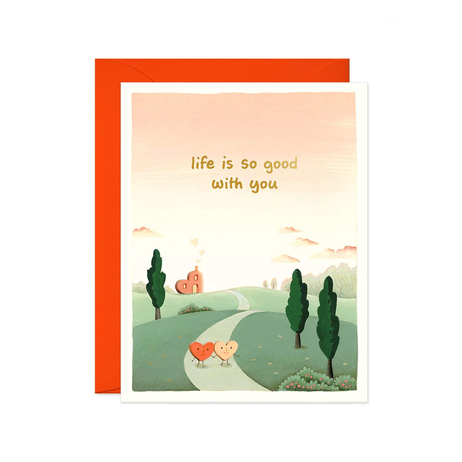 Love & Friendship Card | Life Is So Good With You | Joojoo Paper