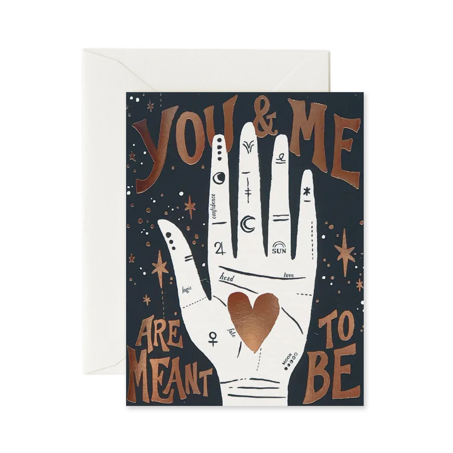 Love & Friendship Card | Palmistry | Idlewild Co.