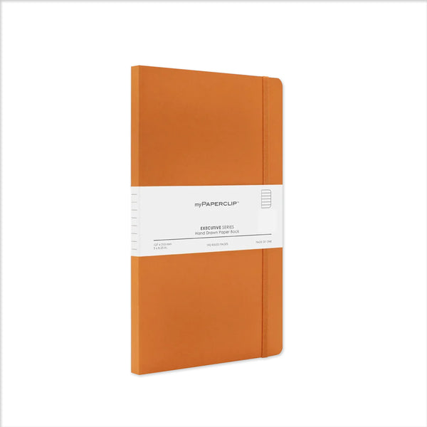 Notebook | Executive Series | Lined | 12.7 x 21 cm | myPaperclip | 5 COLOUR OPTIONS AVAILABLE