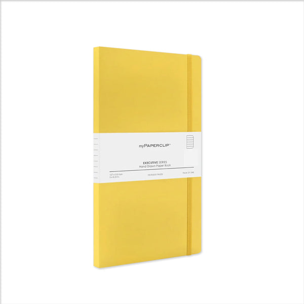 Notebook | Executive Series | Lined | 12.7 x 21 cm | myPaperclip | 5 COLOUR OPTIONS AVAILABLE