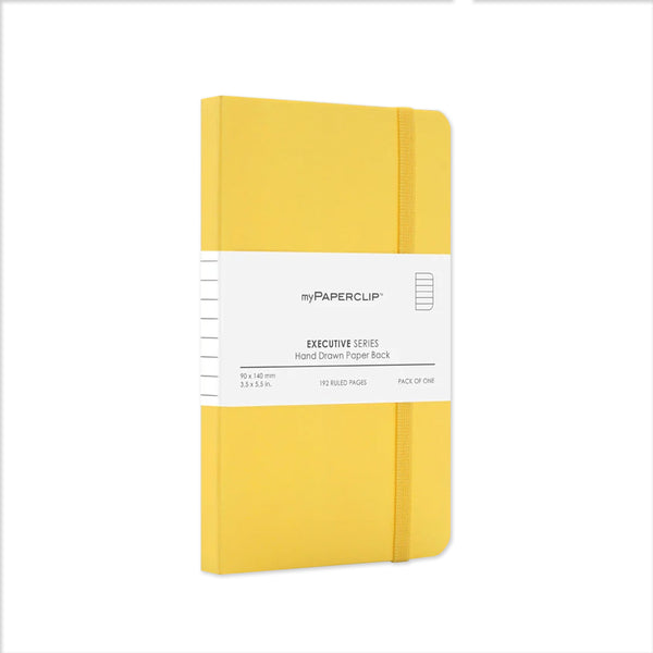 Notebook | Executive Series | Lined | A6 | myPaperclip | 5 COLOUR OPTIONS AVAILABLE