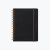 Notebook | Grain Recycled Leather Notepad | Lined & Unlined | B6 | Midori | 2 COLOUR OPTIONS AVAILABLE