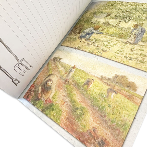 Notebook | Illustrated | A5 | At The Farm | Alibabette Editions