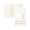 Notebook | Light | Set of 3 | A7 | MD Paper | Midori | 2 LAYOUT OPTIONS AVAILABLE