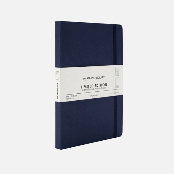 Notebook | Limited Edition | A5 | Grid | myPaperclip | 4 COLOUR OPTIONS AVAILABLE