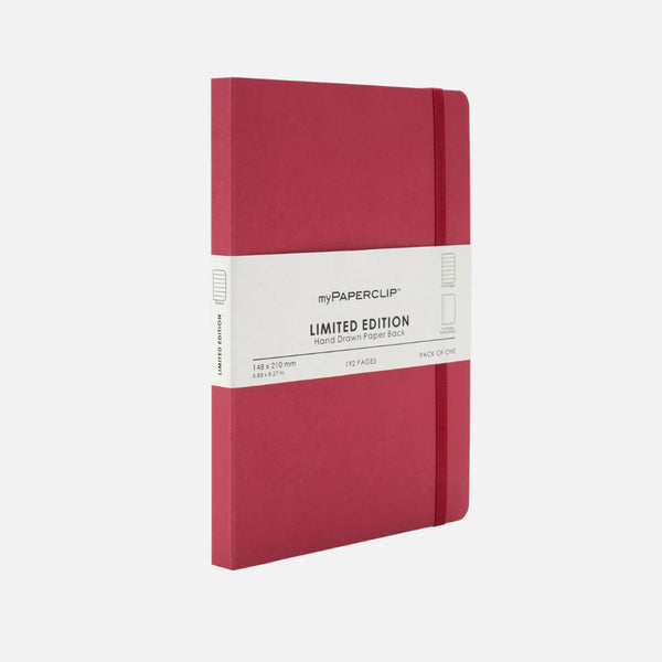 Notebook | Limited Edition | A5 | Grid | myPaperclip | 4 COLOUR OPTIONS AVAILABLE